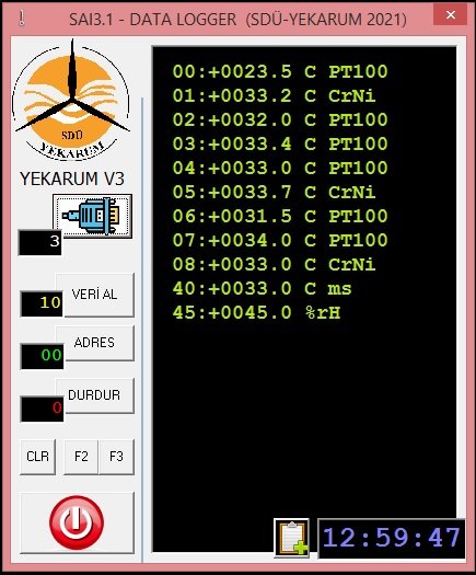 Data Logger Veri Kayıt Cihazı